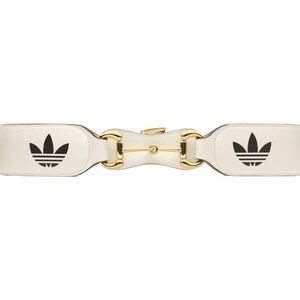 Gucci x Adidas Limited Edition Horsebit Belt. 625834 214351. 100cm 40 inch. New